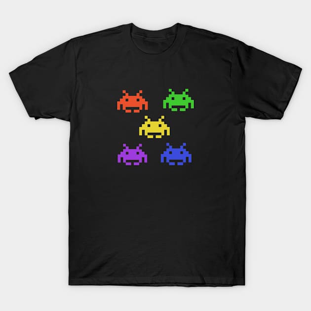 Space Invaders T-Shirt by SGS